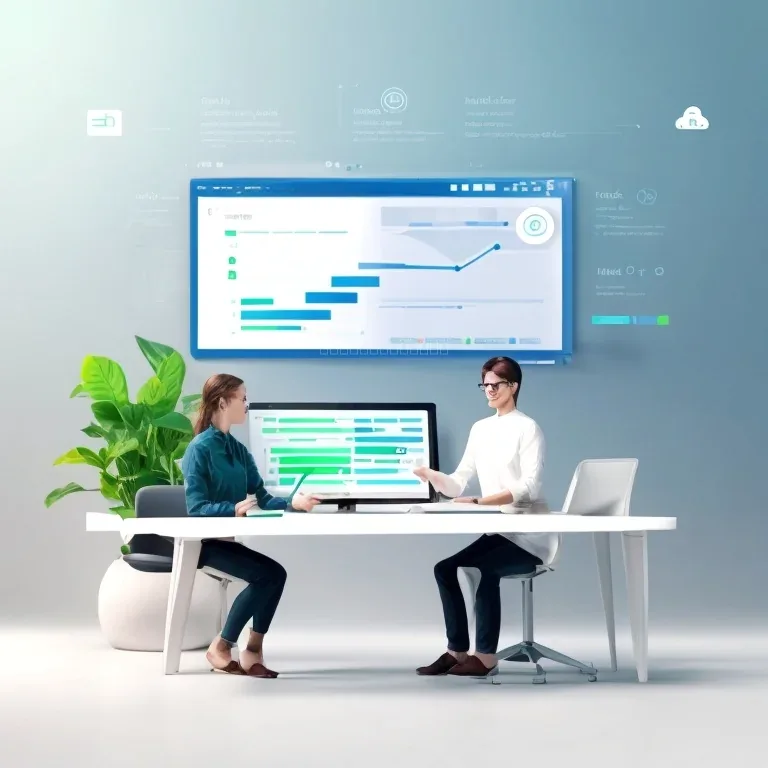 NexaTsoft secure software and automation illustration